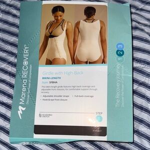 Marena Recovery Black High-Back Shapewear